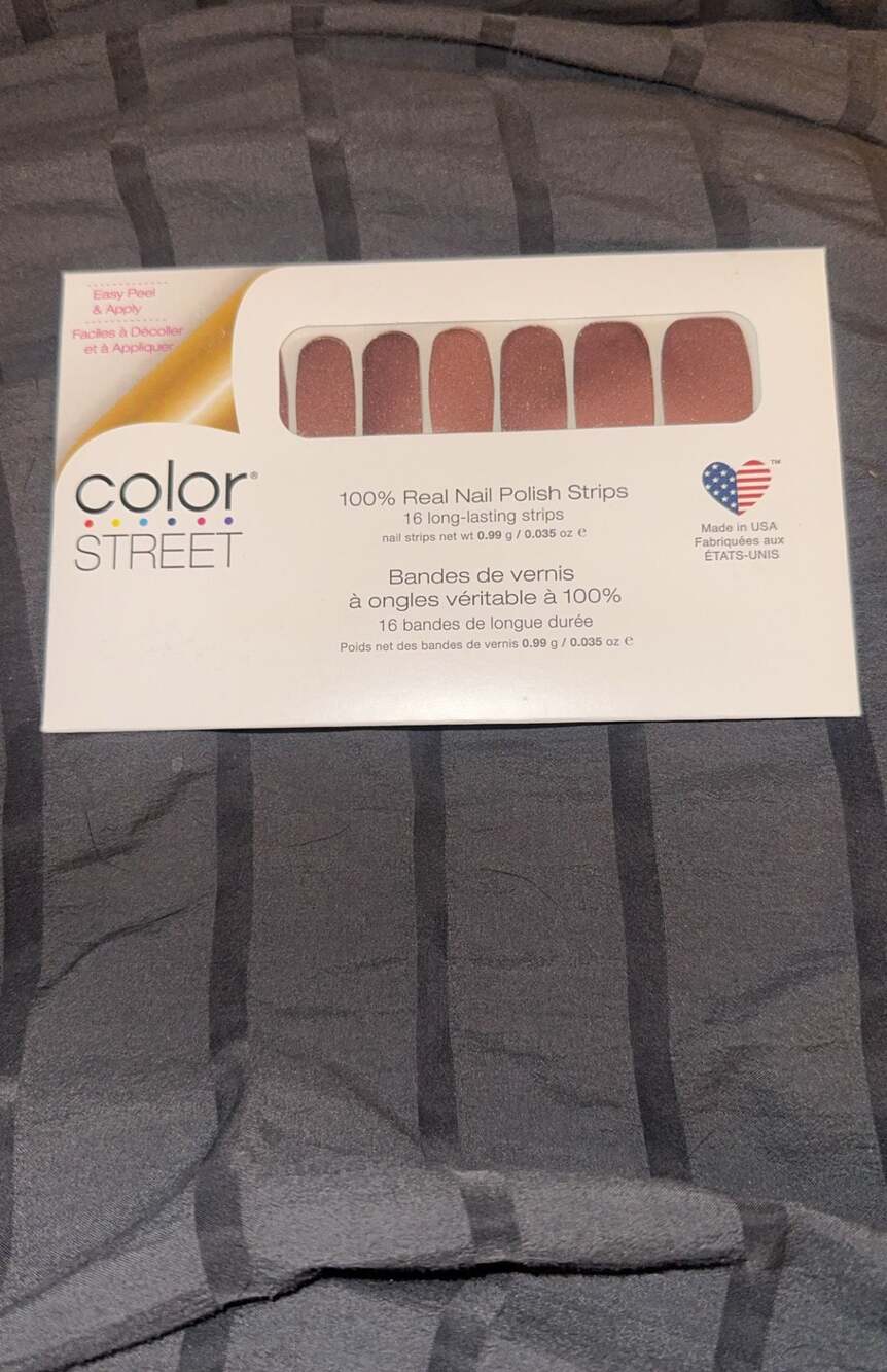 Color Street Gratitude Is Everything Nail Strips Retired Sealed